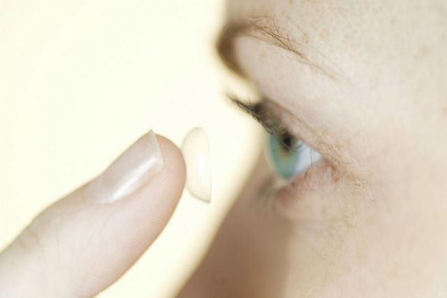 contact lens wearers have increased eye bacteria DECOR